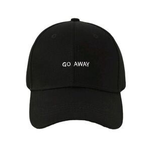 Go Away Embroidered Baseball Cap